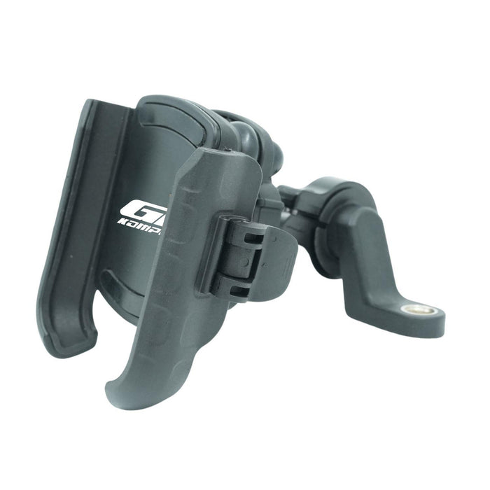 GP Kompozit Universal TTR18 Motorbike Phone Holder Mount, Motorcycle Phone Holder Black