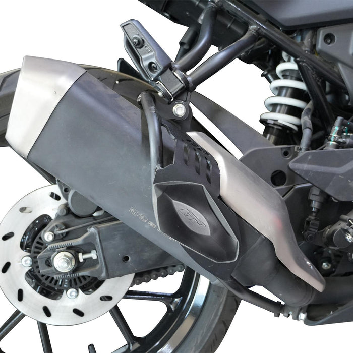 GP Kompozit Exhaust Guard Crash Bar Black Compatible For CFMOTO 250SR / 300SR 2026