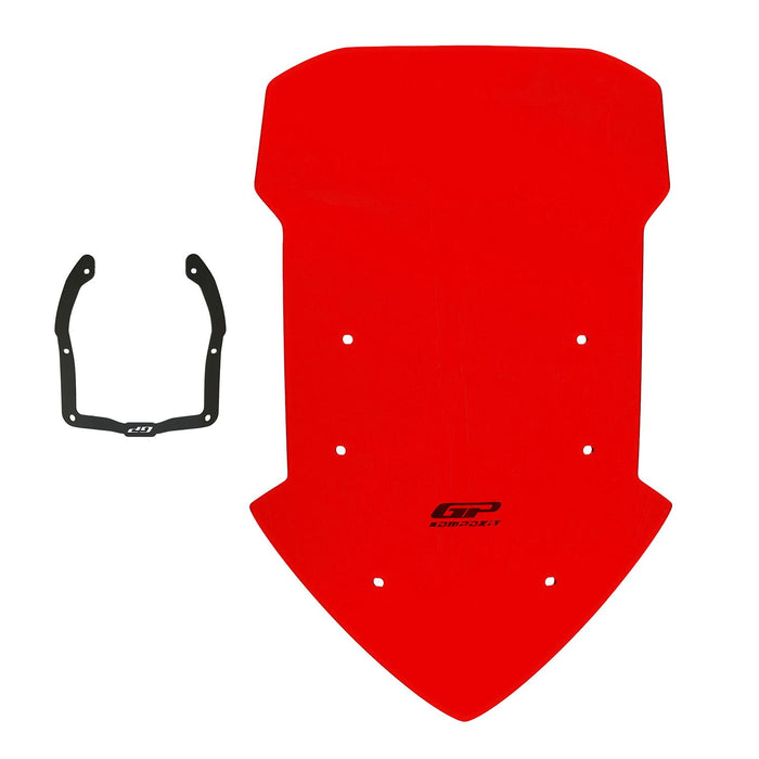 GP Kompozit Touring Windshield Windscreen Red Compatible For Honda NC750X 2021-2024