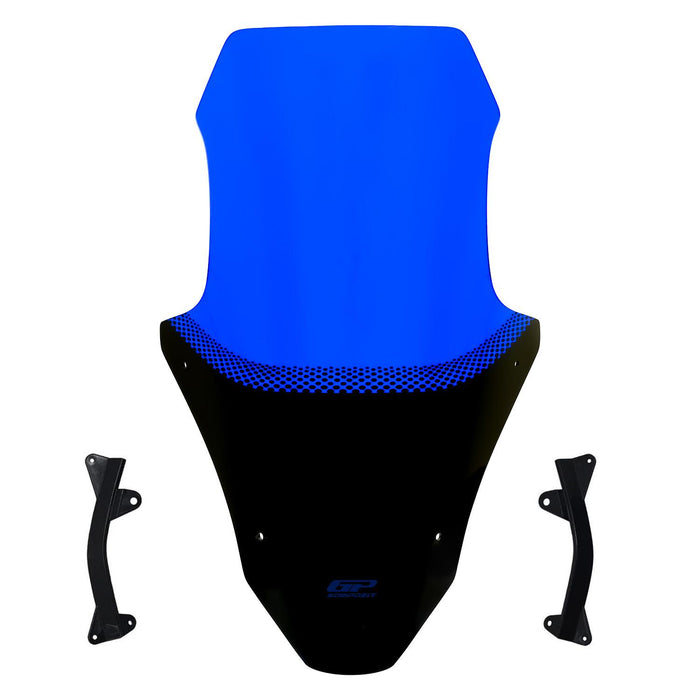 GP Kompozit Windshield Windscreen Blue Compatible For Honda PCX125 / PCX150 2025-2026