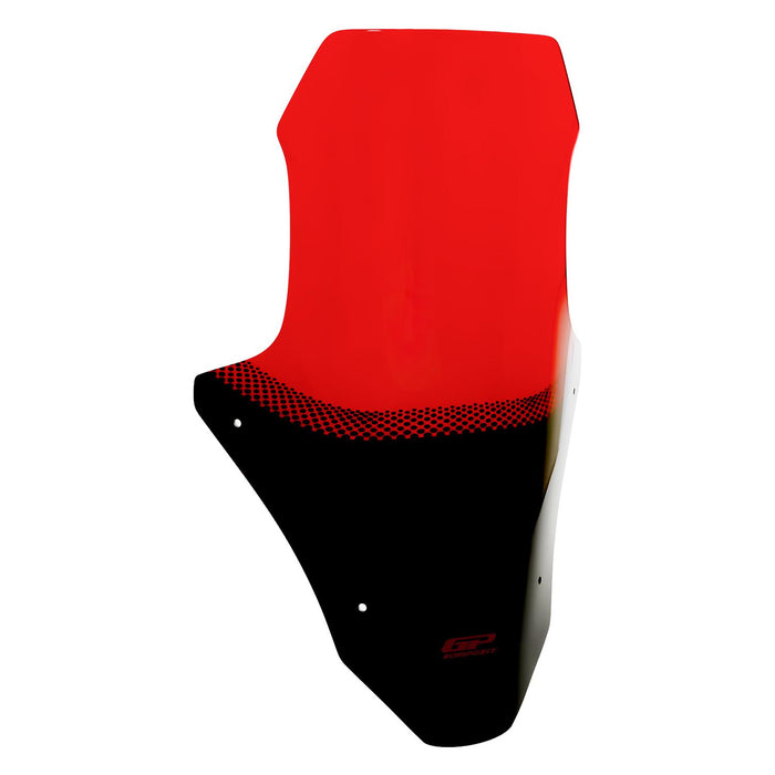 GP Kompozit Windshield Windscreen Red Compatible For Honda PCX125 / PCX150 2025-2026