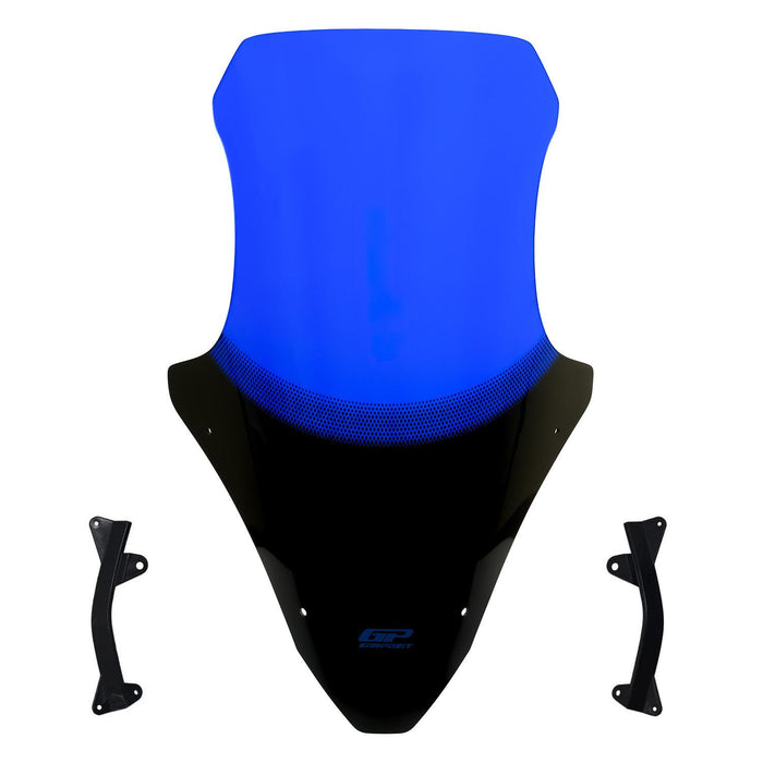 GP Kompozit Windshield Windscreen Blue Compatible For Honda PCX125 / PCX150 2021-2024