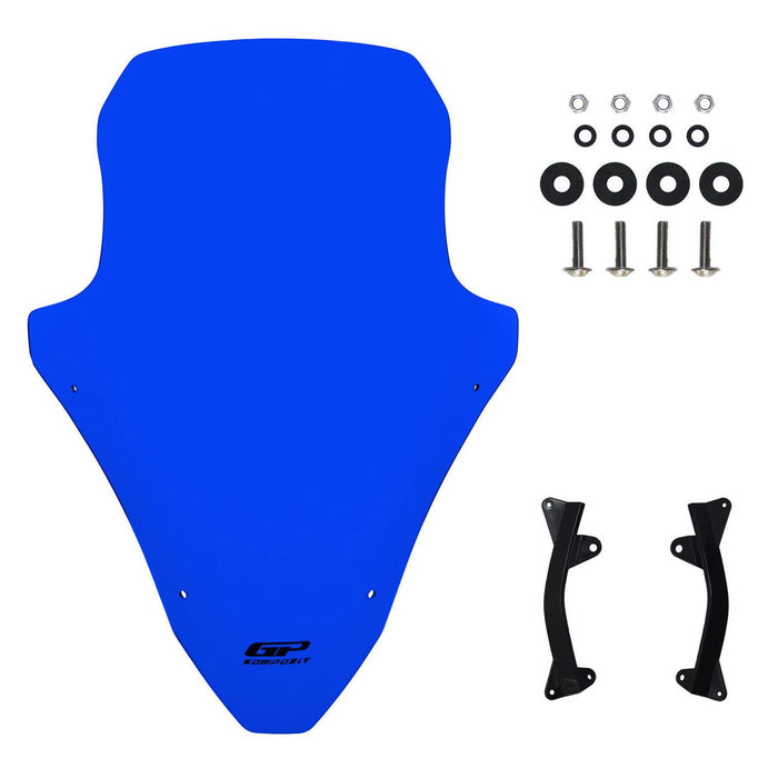 GP Kompozit Windshield Windscreen Blue Compatible For Honda PCX125 / PCX150 2021-2024