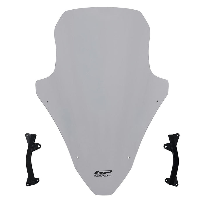 GP Kompozit Windshield Windscreen Gray Compatible For Honda PCX125 / PCX150 2021-2024