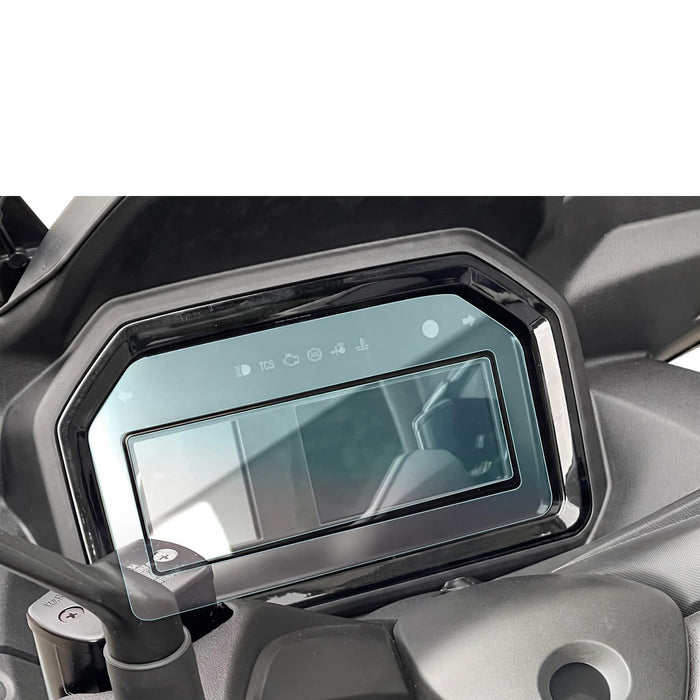 GP Kompozit 9H Nano Glass Dashboard Screen Protector Kit, Anti Glare, Ultra Slim, Hydrophobic Compatible For Yamaha XMAX 250 Tech Max / Iron Max 2025-2026