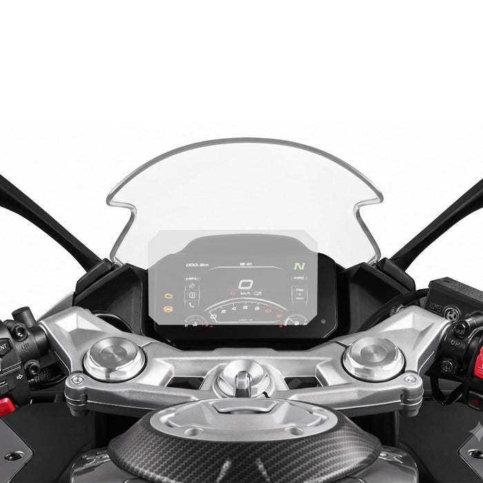 GP Kompozit 9H Nano Glass Dashboard Screen Protector Kit, Anti Glare, Ultra Slim, Hydrophobic Compatible For CFMOTO 250SR / 300SR 2026