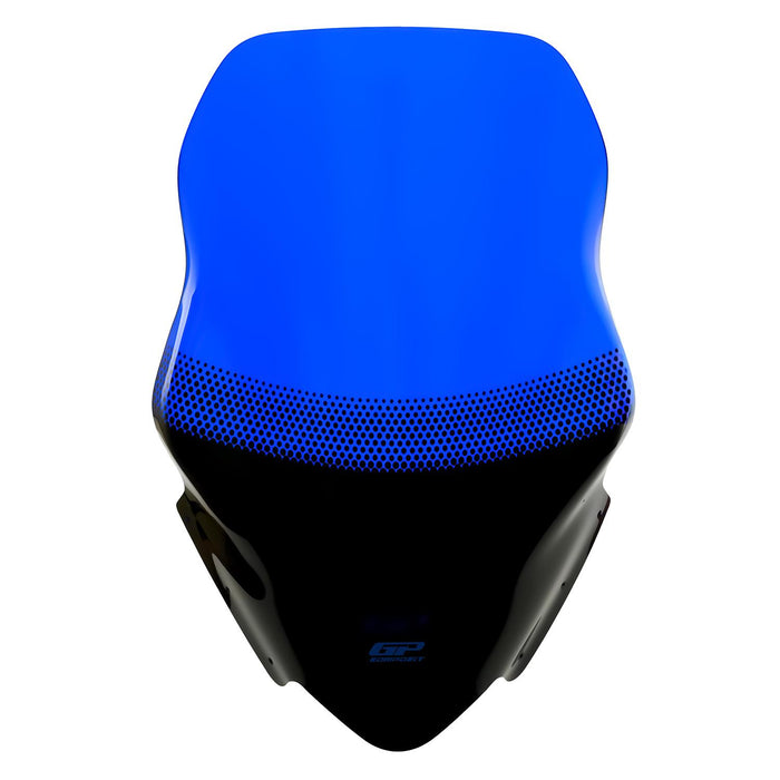 GP Kompozit Windshield Windscreen Blue Compatible For Yamaha XMAX 250 / XMAX 400 2014-2017