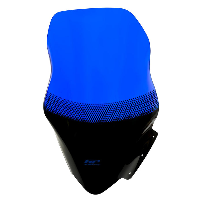 GP Kompozit Windshield Windscreen Blue Compatible For Yamaha XMAX 250 / XMAX 400 2014-2017