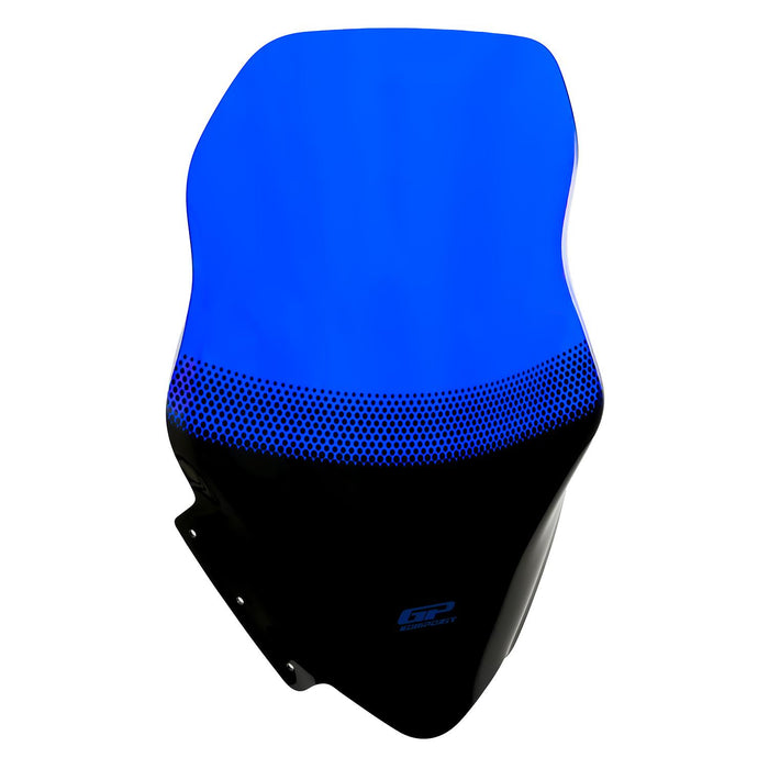 GP Kompozit Windshield Windscreen Blue Compatible For Yamaha XMAX 250 / XMAX 400 2014-2017