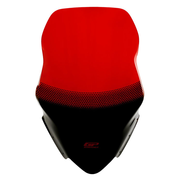 GP Kompozit Windshield Windscreen Red Compatible For Yamaha XMAX 250 / XMAX 400 2014-2017