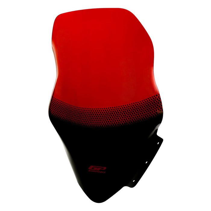 GP Kompozit Windshield Windscreen Red Compatible For Yamaha XMAX 250 / XMAX 400 2014-2017