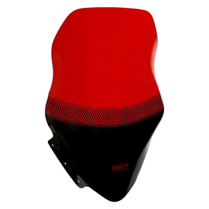 GP Kompozit Windshield Windscreen Red Compatible For Yamaha XMAX 250 / XMAX 400 2014-2017