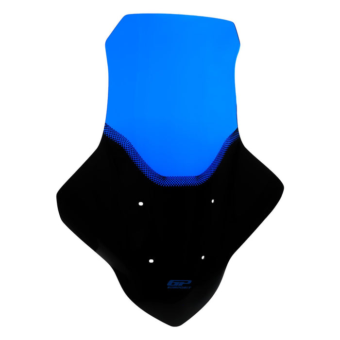 GP Kompozit Windshield Windscreen Blue Compatible For Yamaha NMAX 125 / NMAX 155 2021-2024