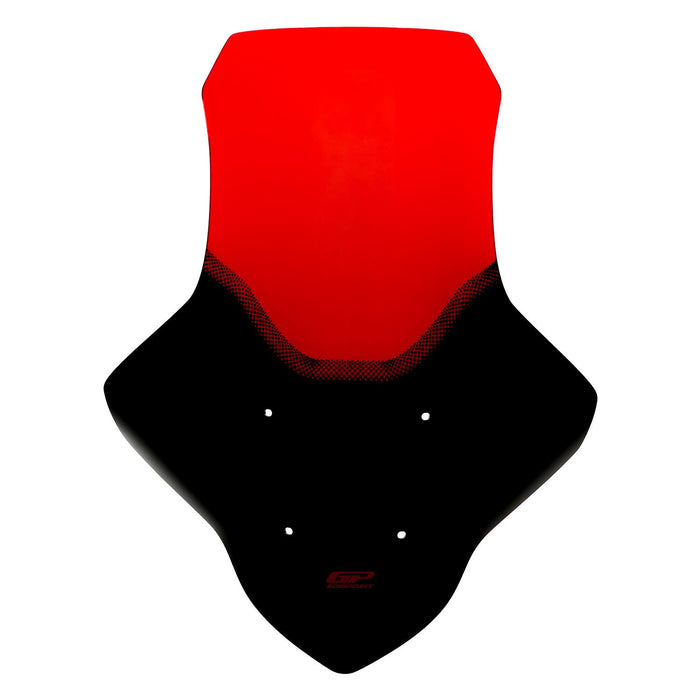 GP Kompozit Windshield Windscreen Red Compatible For Yamaha NMAX 125 / NMAX 155 2021-2024