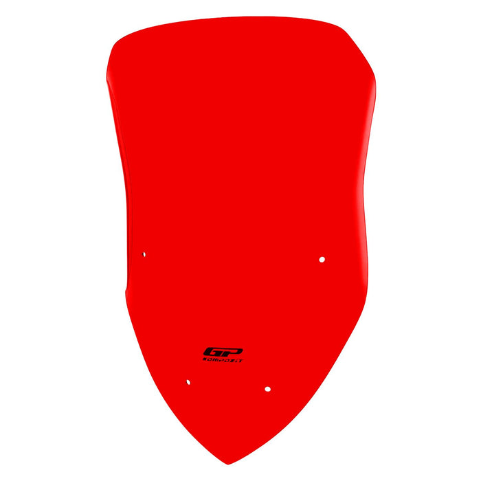 GP Kompozit Windshield Windscreen Red Compatible For Yamaha XMAX 250 / XMAX 300 / XMAX 400 2018-2023