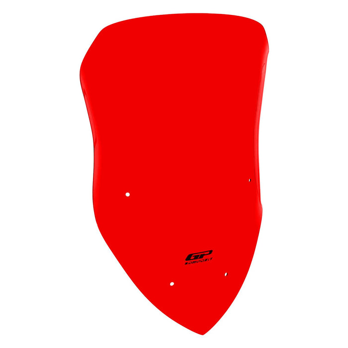 GP Kompozit Windshield Windscreen Red Compatible For Yamaha XMAX 250 / XMAX 300 / XMAX 400 2018-2023