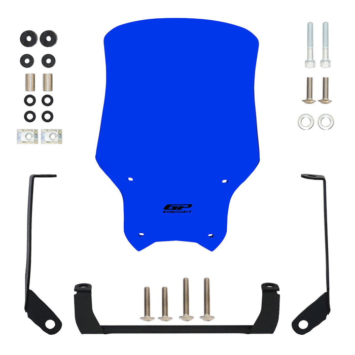 GP Kompozit Sport Windshield Windscreen Blue Compatible For CFMOTO 250NK / 300NK 2018-2022