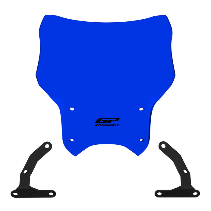 GP Kompozit Windshield Windscreen Blue Compatible For Honda CB250R / CB300R 2012-2024
