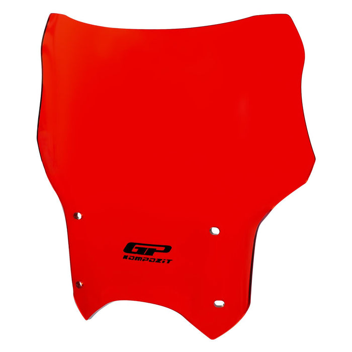 GP Kompozit Windshield Windscreen Red Compatible For Honda CB125R 2012-2024