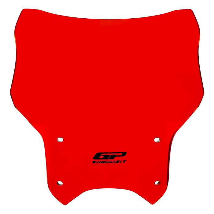 GP Kompozit Windshield Windscreen Red Compatible For Honda CB250R / CB300R 2012-2024