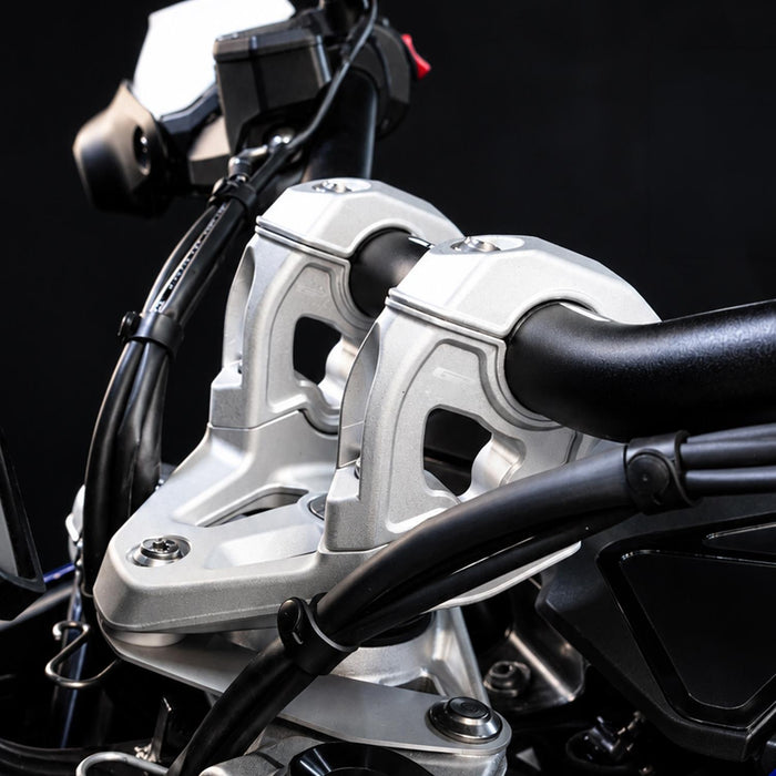 GP Kompozit Handlebar Riser Black Compatible For BMW R 1300 GS 2023-2026