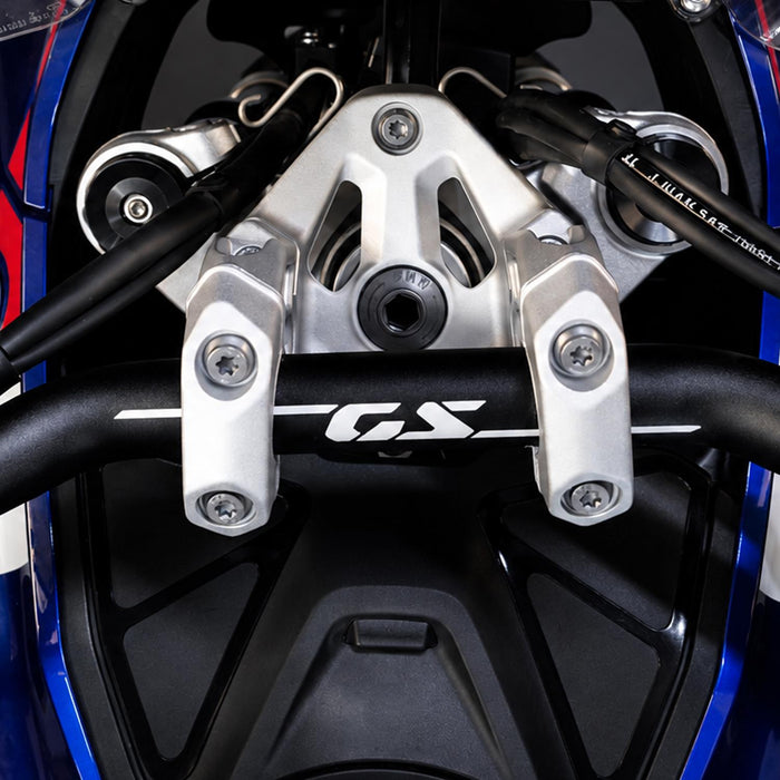 GP Kompozit Handlebar Riser Black Compatible For BMW R 1300 GS 2023-2026
