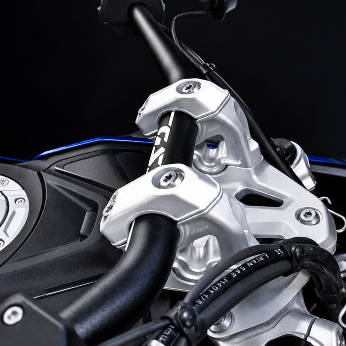 GP Kompozit Handlebar Riser Black Compatible For BMW R 1300 GS 2023-2026