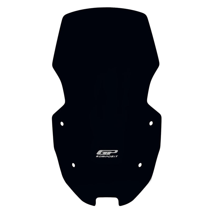 GP Kompozit Short Windshield Windscreen Black Compatible For SYM ADX 125 2023-2025
