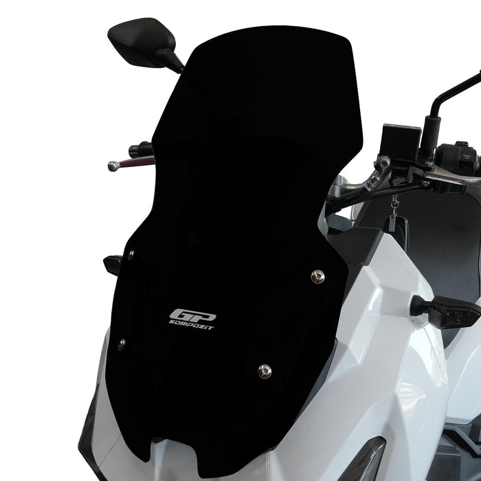 GP Kompozit Short Windshield Windscreen Black Compatible For SYM ADX 125 2023-2025
