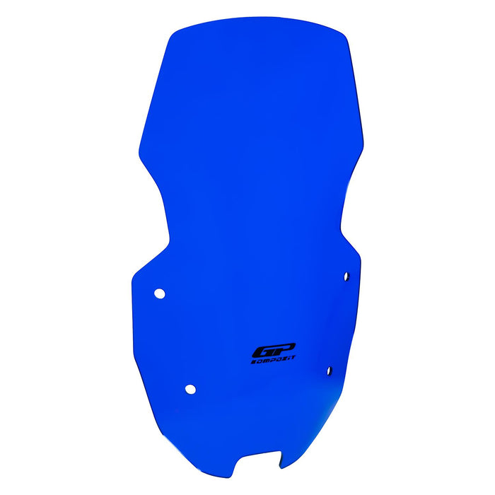 GP Kompozit Short Windshield Windscreen Blue Compatible For SYM ADX 125 2023-2025