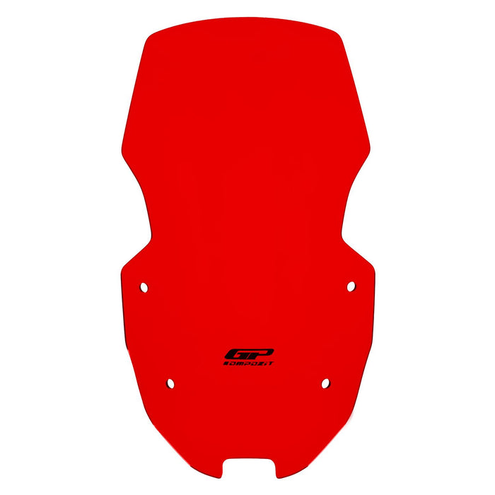 GP Kompozit Short Windshield Windscreen Red Compatible For SYM ADX 125 2023-2025