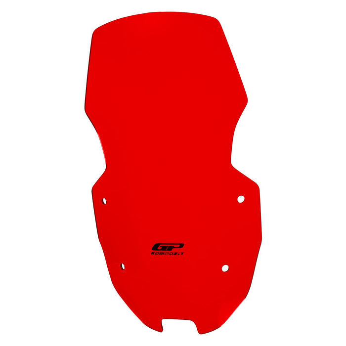 GP Kompozit Short Windshield Windscreen Red Compatible For SYM ADX 125 2023-2025