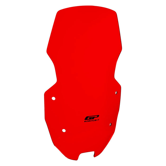 GP Kompozit Short Windshield Windscreen Red Compatible For SYM ADX 125 2023-2025