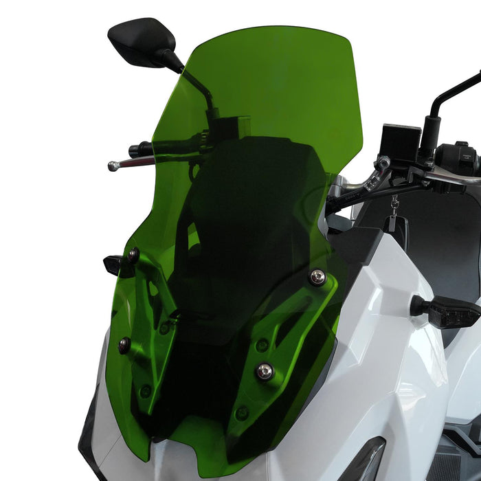 GP Kompozit Short Windshield Windscreen Green Compatible For SYM ADX 125 2023-2025