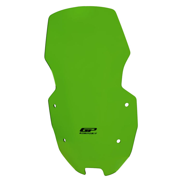 GP Kompozit Short Windshield Windscreen Green Compatible For SYM ADX 125 2023-2025