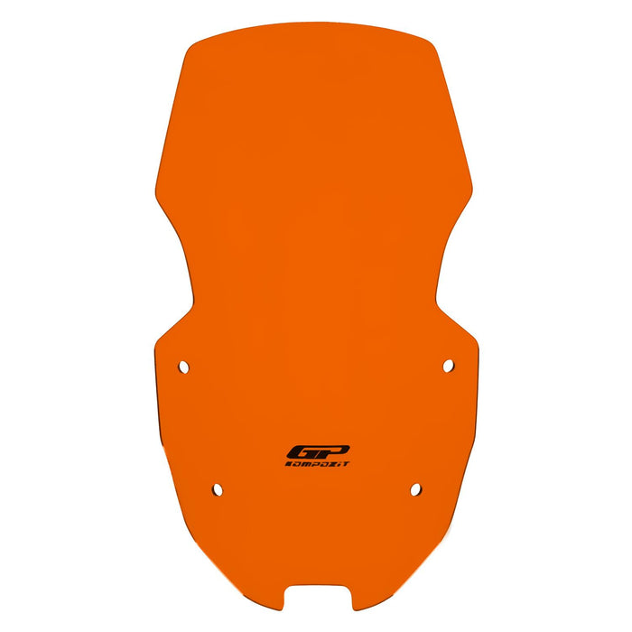GP Kompozit Short Windshield Windscreen Orange Compatible For SYM ADX 125 2023-2025