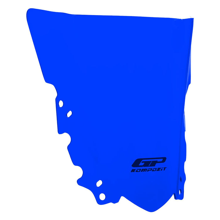 GP Kompozit Sport Windshield Windscreen Blue Compatible For Yamaha YZF-R25 / YZF-R3 2015-2018