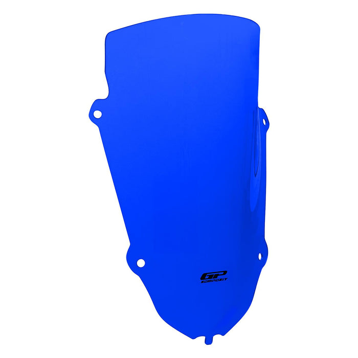 GP Kompozit Sport Windshield Windscreen Blue Compatible For Yamaha YZF-R25 / YZF-R3 2019-2025