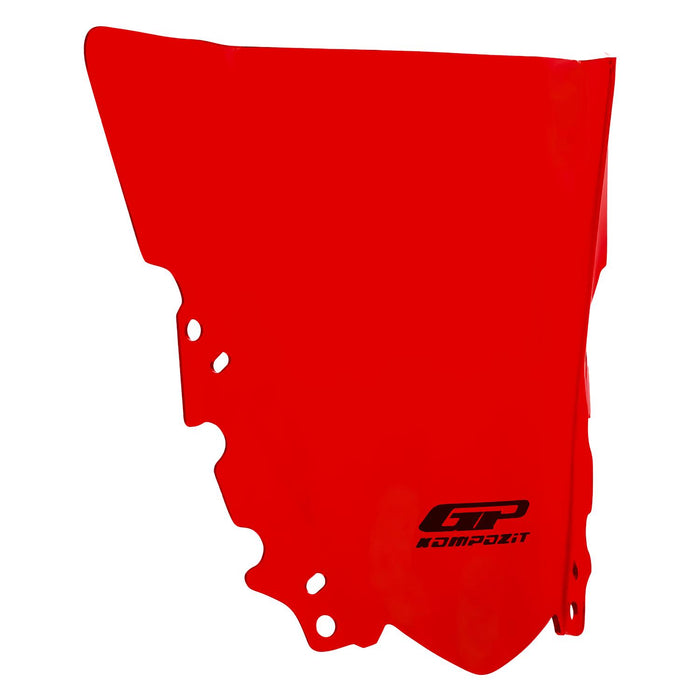 GP Kompozit Sport Windshield Windscreen Red Compatible For Yamaha YZF-R25 / YZF-R3 2015-2018
