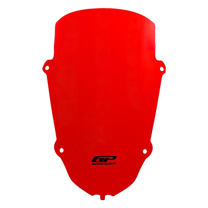 GP Kompozit Sport Windshield Windscreen Red Compatible For Yamaha YZF-R25 / YZF-R3 2019-2025