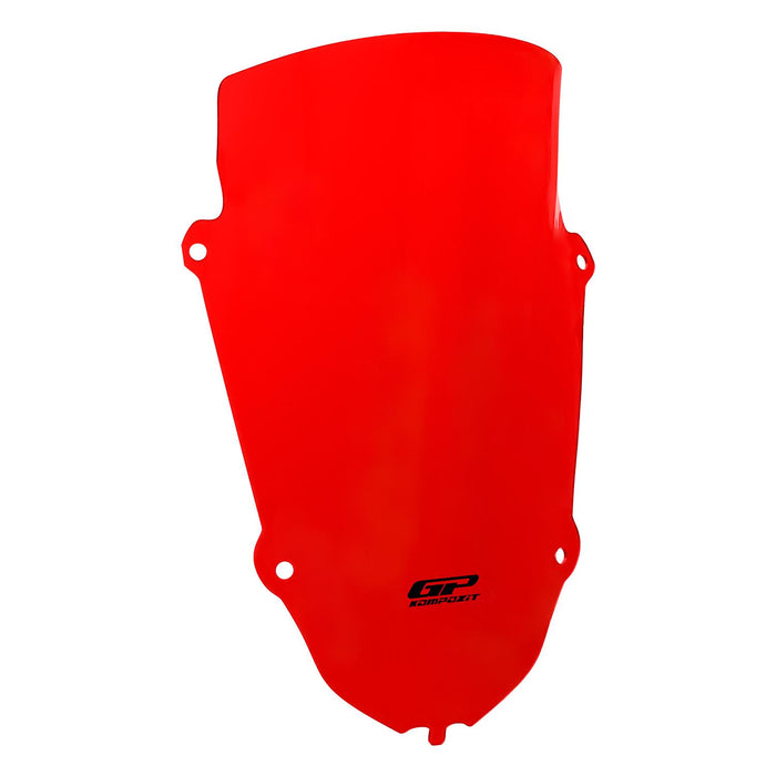 GP Kompozit Sport Windshield Windscreen Red Compatible For Yamaha YZF-R25 / YZF-R3 2019-2025