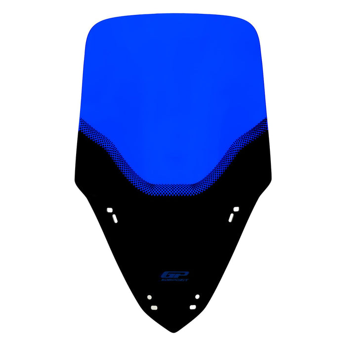 GP Kompozit Windshield Windscreen Blue Compatible For Yamaha XMAX 250 2024-2026