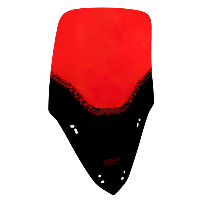 GP Kompozit Windshield Windscreen Red Compatible For Yamaha XMAX 250 2024-2026