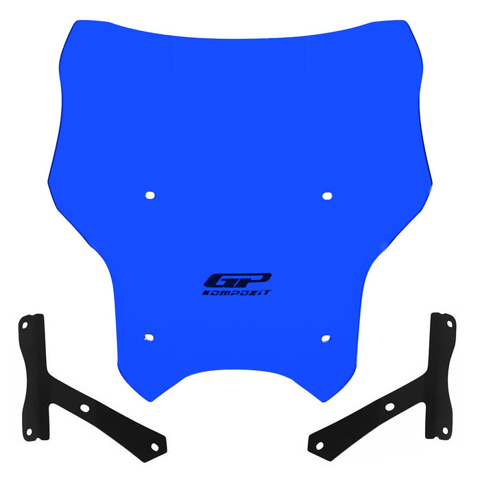 GP Kompozit Windshield Windscreen Blue Compatible For Hero Xpulse 200 2020-2024