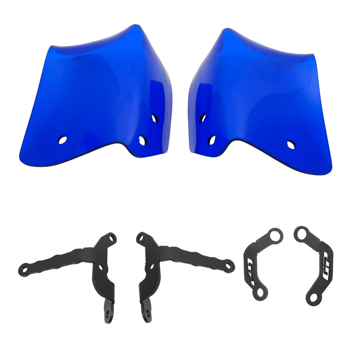 GP Kompozit Handguard Blue Compatible For Honda Forza 250 / Forza 300 / Forza 350 / NSS300 / NSS350 2018-2024