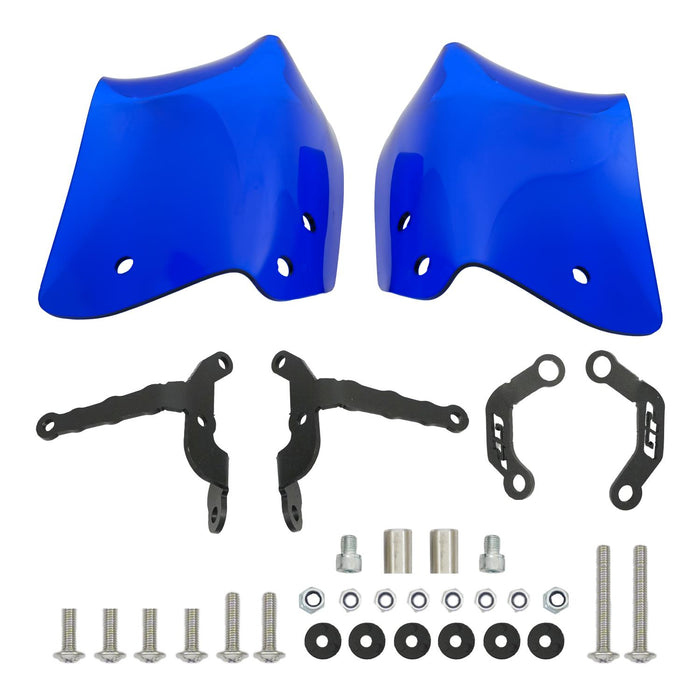 GP Kompozit Handguard Blue Compatible For Honda Forza 250 / Forza 300 / Forza 350 / NSS300 / NSS350 2018-2024