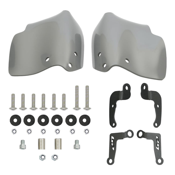 GP Kompozit Handguard Gray Compatible For Honda Forza 250 / Forza 300 / Forza 350 / NSS300 / NSS350 2025-2026
