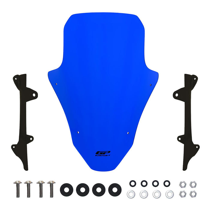 GP Kompozit Windshield Windscreen Blue Compatible For Honda PCX125 / PCX150 2025-2026