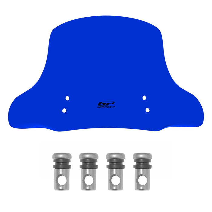 GP Kompozit Windshield Windscreen Blue Compatible For Vespa GTV 300 2024