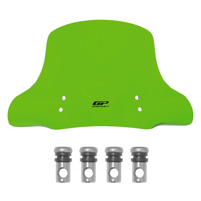 GP Kompozit Windshield Windscreen Green Compatible For Vespa GTV 300 2024
